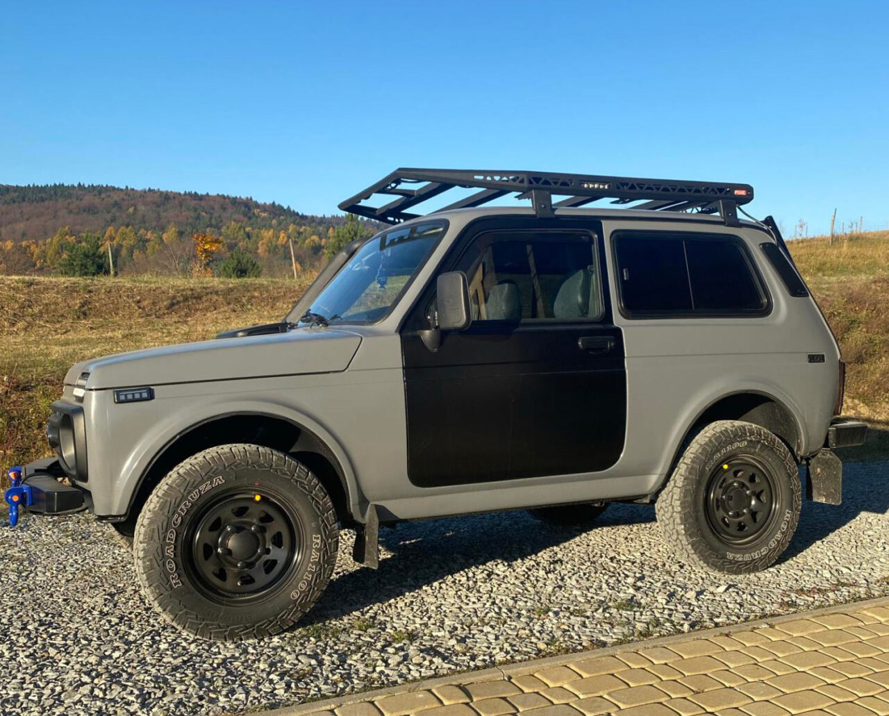 Bagażnik offroad dachowy - Łada Niva 120 x 170 cm More 4x4