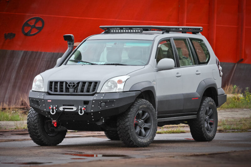 Zderzak przedni off-road - Toyota Land Cruiser J120 More 4x4