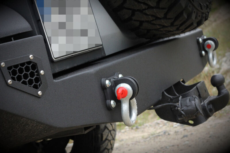 Zderzak tylny off-road - Toyota Land Cruiser J125 More 4x4