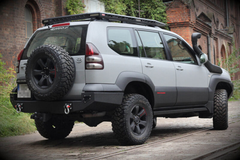 Zderzak tylny off-road - Toyota Land Cruiser J125 More 4x4