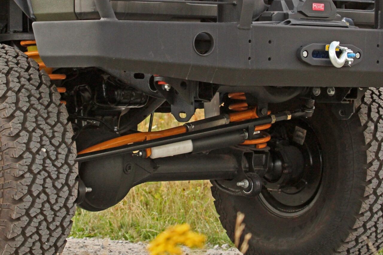 Regulowany drążek panharda przedni Nissan Patrol Y60 / Y61 87-01